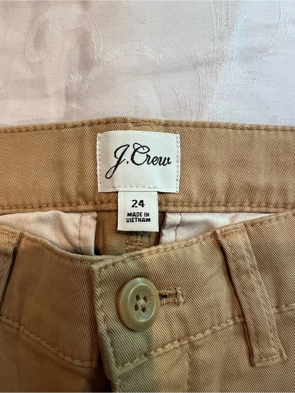 Classic J. Crew Women’s Chino Pants in Tan